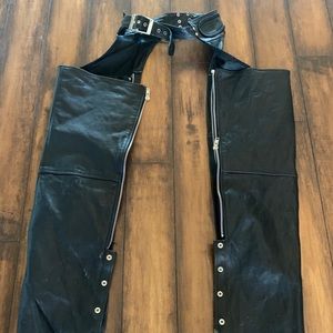 Leather chaps